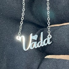 Personalized Name Necklace 18k Gold Plated Stainless Steel Custom Jewelry Gifts