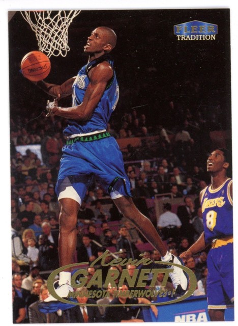 1998-99 Fleer Tradition Kevin Garnett Kobe Bryant #100