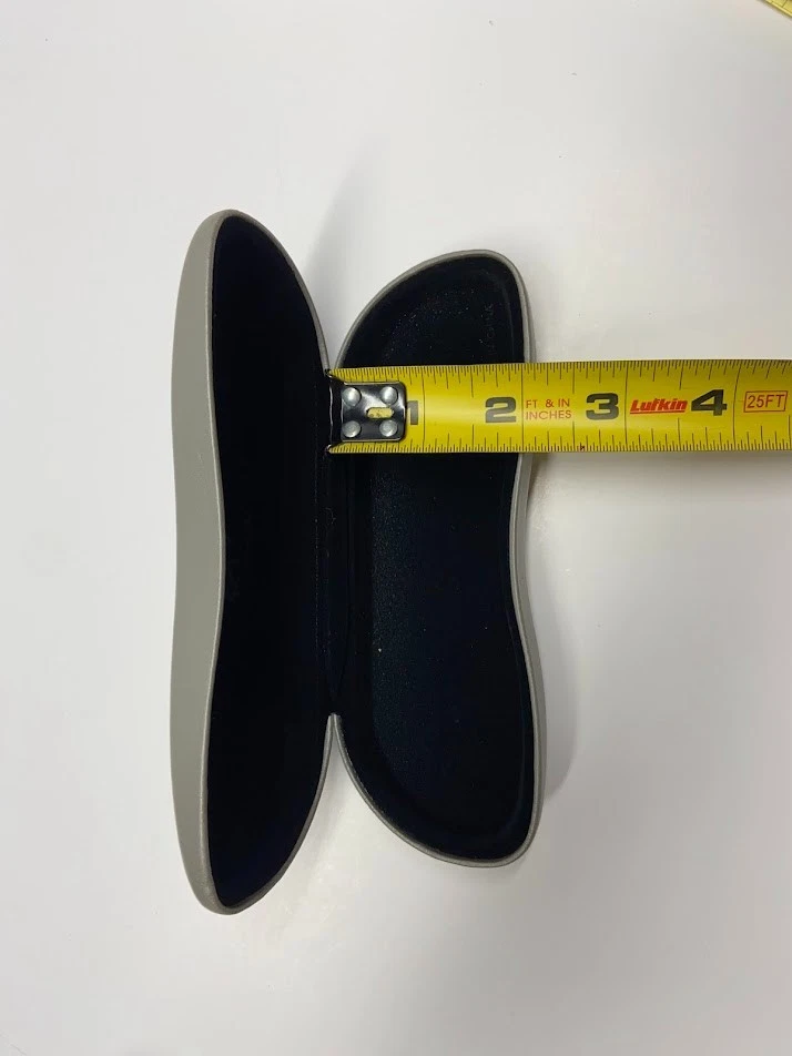 Gafas de sol Ray-Ban gris estuche rígido con cubierta tamaño mediano 2" Foto 4 de 4