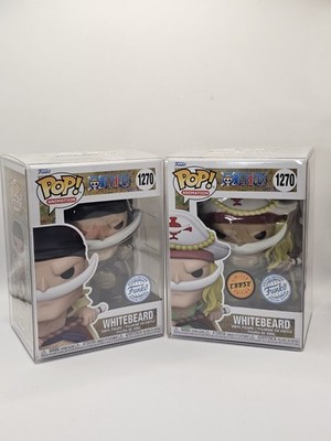 Funko POP! One Piece Whitebeard Whitebeard #1270 Chase and normal with protector