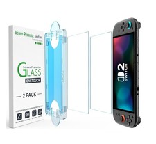 amFilm Screen Protector for Nintendo Switch 2025 - 2-Pack 