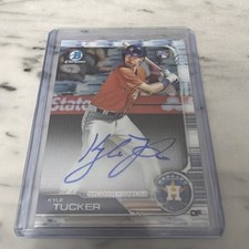 Kyle Tucker 2019 Bowman Chrome #CRA-KT RC AUTO Los Angeles Dodgers