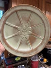 Frankoma Pottery 94FL Wagon Wheel Dinner Plate 10 1/4 PRAIRIE GREEN - BUY NOW!