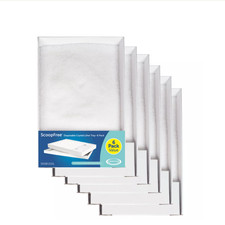 6 Pack-PetSafe ScoopFree Low-Tracking Crystal Litter Refill Tray, Fragrance-Free