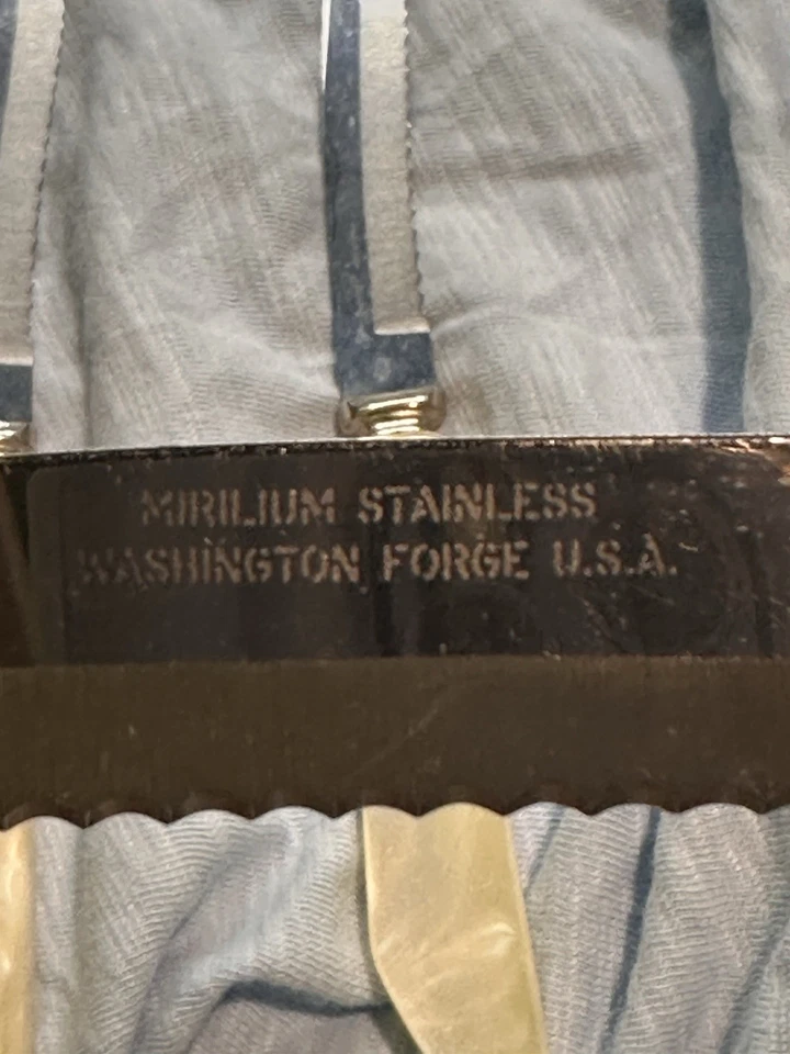 Juego de cuchillos y talladores para carne de acero inoxidable Washington Forge Mirum 9 piezas EE. UU. Foto 4 de 4