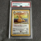 1999 Pokemon Fossil Dragonite Holo 4 / 62 PSA 7 NM