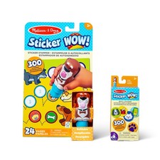 Melissa and Doug Sticker WOW Cocoa the Dog 600 Stickers Activity Pad Fun Toy