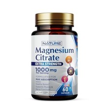 C psulas De Magnesio Antiestr s Citrato De Magnesio Puro Y Potasio FREE SHIP