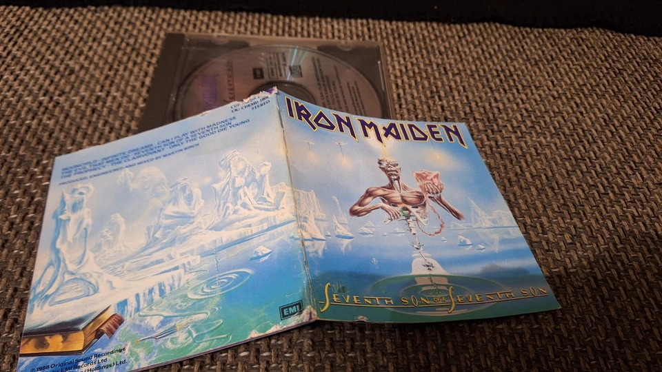 Iron Maiden - Seventh Son of a Seventh Son (CD 1988, UK Press)