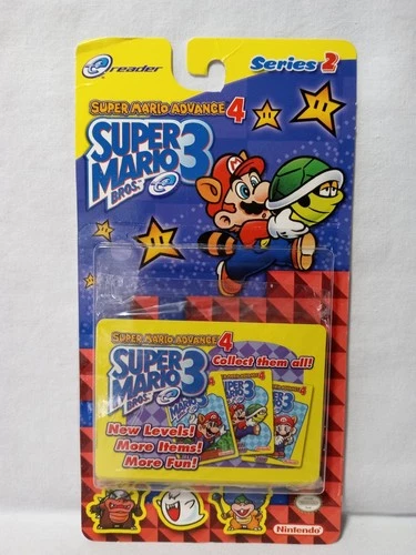 Super Mario Advance 4-e Super Mario Bros. 3 Series 2 GBA e-Reader Cards Sealed
