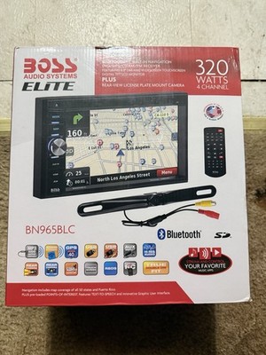 Boss Audio System Elite BN965BLC 320W Bluetooth Navigation