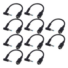 10 PCS DC Power Converter Adapter Cable 7.4mm to 4.5mm For HP Laptop Blue Tip