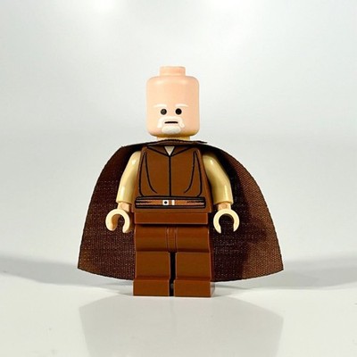 Classic Custom Printed LEGO TCS Jedi Master Ki Adi Mundi Minifig Minifigure