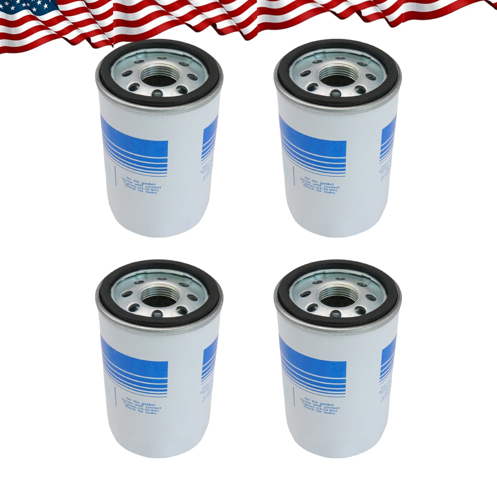 Lamborghini Aventador Oil filters 4 pcs P/N 07M115561B