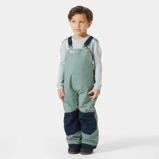 Helly Hansen  Kid Rider 2 Insulated Ski Bib Waterproof PrimaLoft  Cactus Green