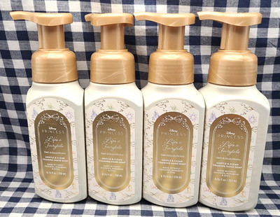 4-Pack NEW Life's A Fairytale DISNEY Foaming Hand Soap 8.75 oz Bath & Body Works