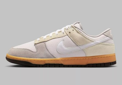 Nike Dunk Low Phantom College Grey Gum Light Khaki HV4301-030 Mens Size