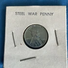 1943 Lincoln Wheat Steel War Penny Small Cent One Cent Uncertified