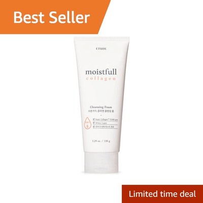 ETUDE Moistfull Collagen Cleansing Foam Face Wash