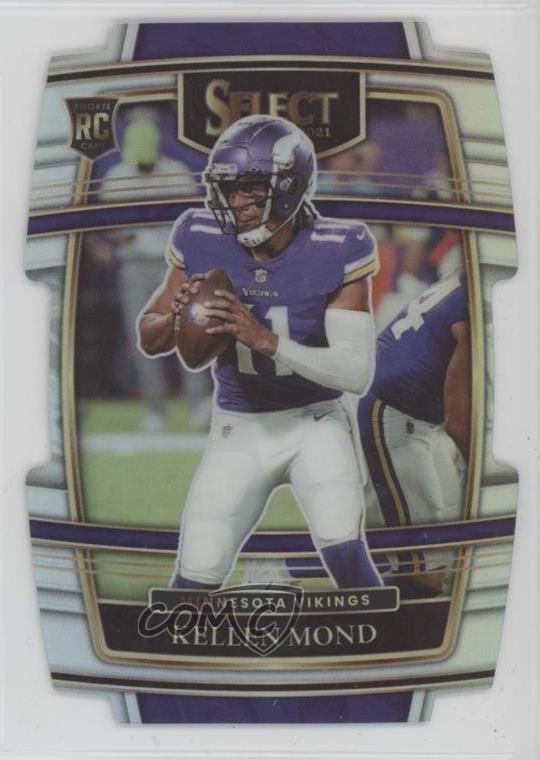 2021 Panini Select Concourse Silver Prizm Die-Cut Kellen Mond #64 0fp5