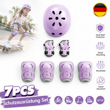 7X Schonerset Kinder Knieschoner Inliner Schutzausr&uuml;stu ng f&uuml;r 7-14 Jahre Kinder