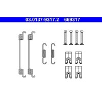 ZubehöRsatz Bremsbacken ATE 03.0137-9317.2 FüR Renault Smart Ford Seat VW Skoda