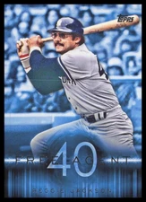 2015 Topps #F40-11 Reggie Jackson New York Yankees Free Agent 40 Baseball Card