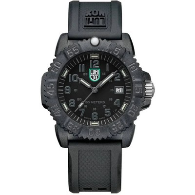 LUMINOX CARBONOX  Sea Lion Black Dial Rubber Band Unisex Watch - X2.2072