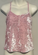 Victoria's Secret PINK Crushed Velvet Sleep Tank Size S Camisole Sleeveless