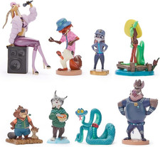 Official Zootopia 2 Figure Set   8 Fully Sculpted Disney Figures Including Judy