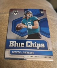 2021 Panini Mosaic BLUE CHIPS Trevor Lawrence RC #1