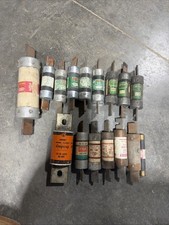 Large Mixed Lot 16 of Industrial Fuses   Bussmann, Fusetron, Low-Peak, ECO  