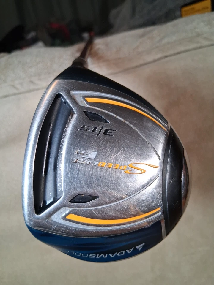 Adams Speedline F11 Titanium 15* 3 Wood Matrix Ozik XCon-7.1 Stiff Graphite 44" - Image 2 of 4