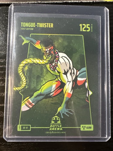 Bo Jackson Battle Arena Battlefoil Glow Tongue-Twister Tua #BF-97 SP