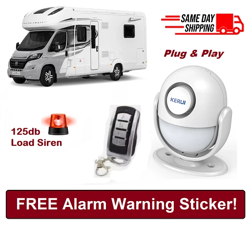 New Van-Car-Camper-Motorhome Wireless Remote Alarm Security Entry Motion Sensor - Imagem 4 de 4