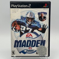 Madden NFL 2001 (Block Buster) PlayStation 2 PS2 w/ 1 Year Warranty