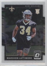 2017 Donruss Optic Rookies Marshon Lattimore #136 gl2