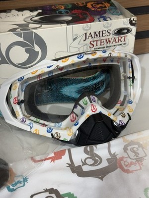Rare Oakley Mayhem Pro James Stewart Signature Series MX Goggles