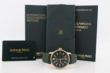 Audemars Piguet Code 11.59 Green Dial 18k Rose Gold 41mm Watch 15210OR 12