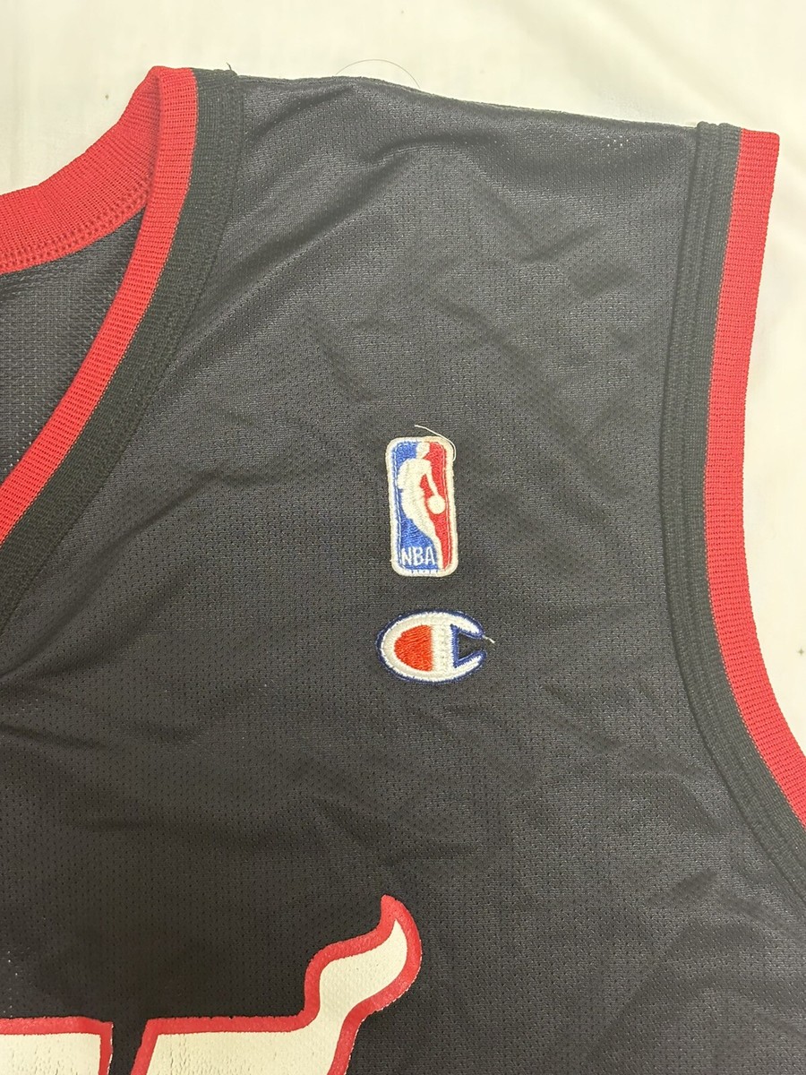 Vintage 90s 00s Alonzo Mourning Miami Heat NBA Jersey Champion 48