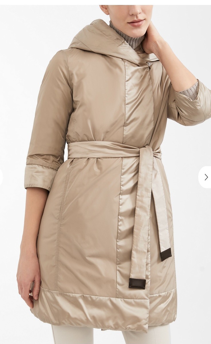 【関税＆送料込み】Max Mara Reversible Down Jacket With Cam Max Mara Reversible Hooded Sports Puffer Jacket | Neiman Marcus