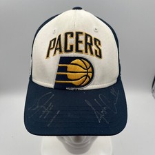 2005 Reebok Indiana Pacers Hat Signed Stephen Jackson Austin Croshere Kids OS