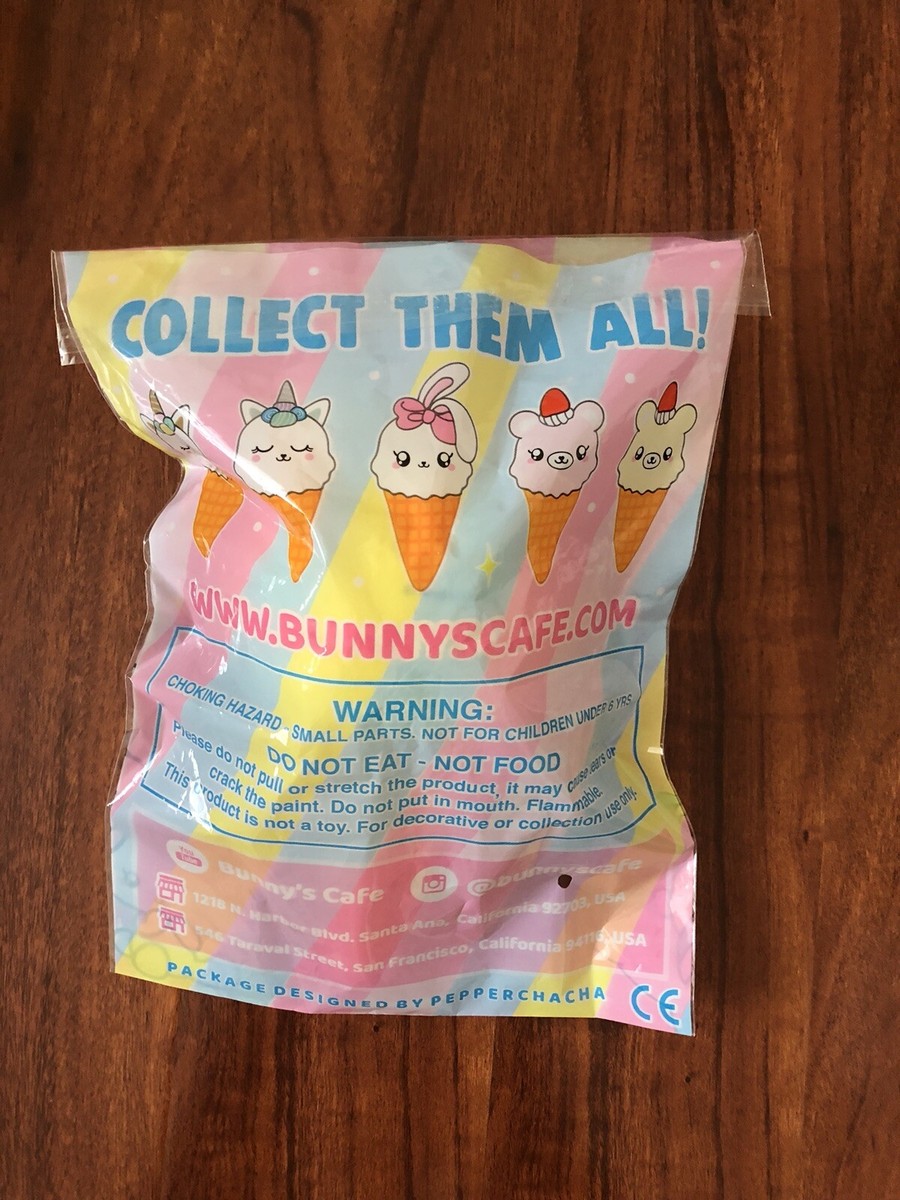 Bunny's Cafe バニーズカフェ　スクイーズ　KUMATAN Harajuku Takeshita Street Squishy shop!!!! Bunny's Cafe