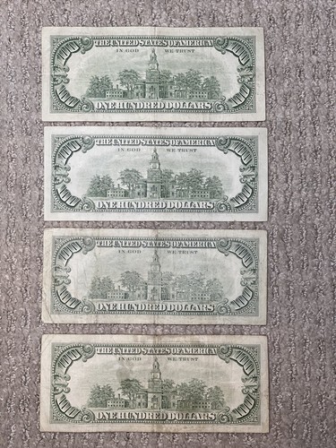 1985 One Hundred $100 Dollar Bill Federal Reserve Note $100 New York - Picture 2 of 2