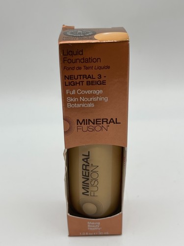 Mineral Fusion Full Coverage Liquid Foundation 1.0 fl oz CHOOSE YOUR SHADE - Picture 20 of 26