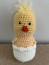 handmade crochet toys  baby chick hatching  6 inches