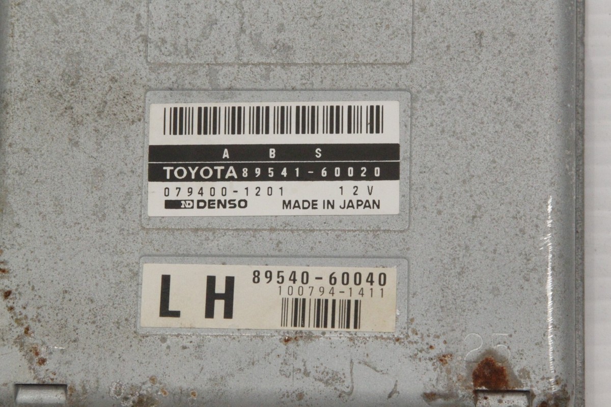 ウェア sakivc 95 Toyota Land Cruiser ABS Module Computer OEM 89541-60020 | eBay