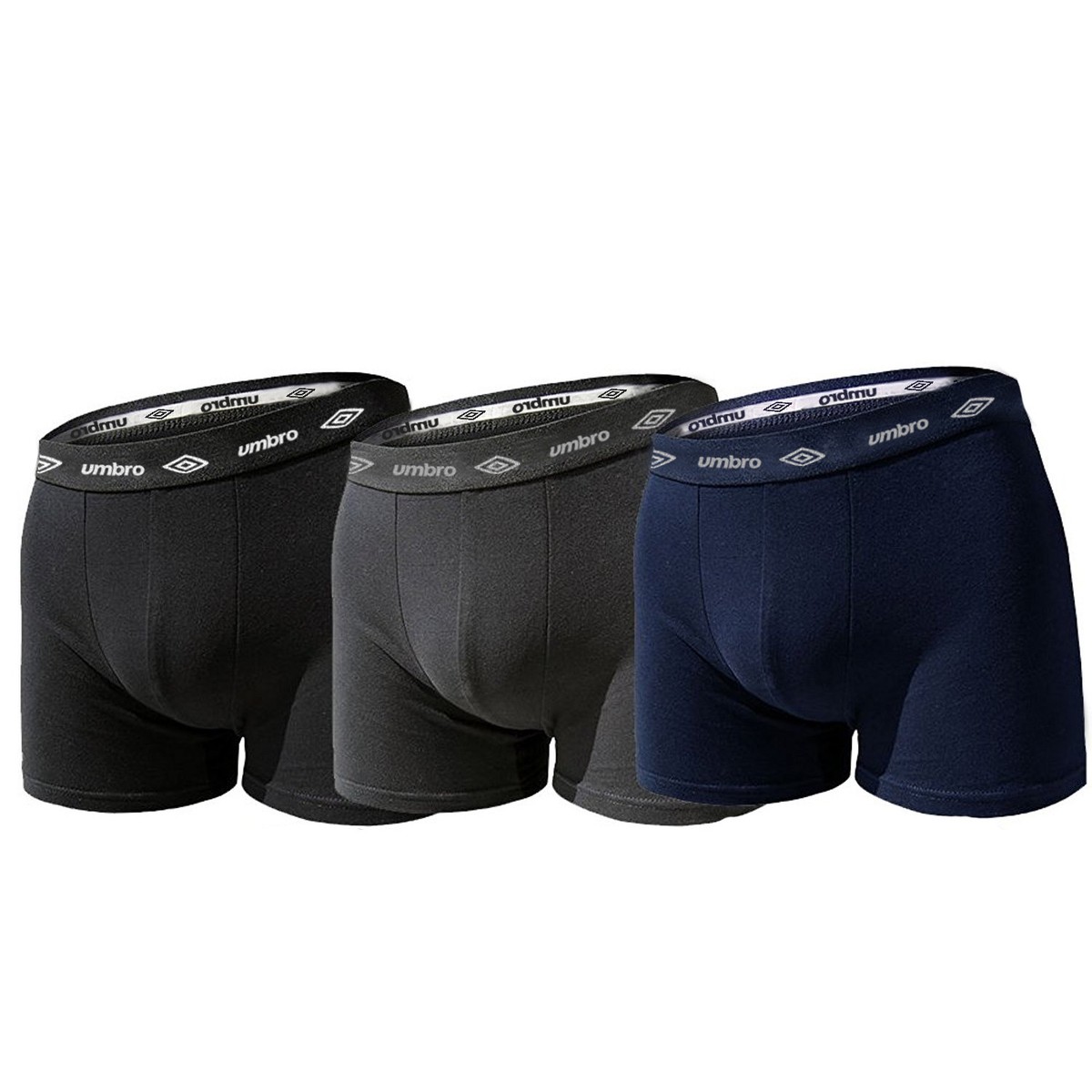Boxer Uomo Umbro 3 Pezzi - Cotone Elasticizzato, Comodi E Traspiranti - Foto 12