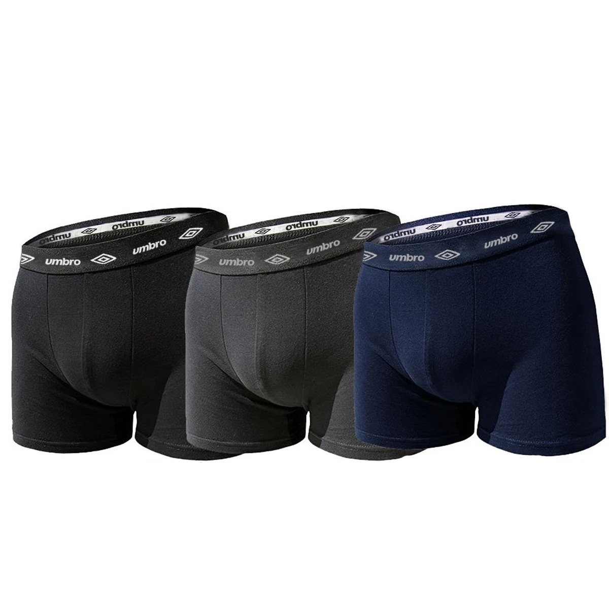 Umbro Boxer Uomo Con Tasca In Rete - Confezione Da 5, Biancheria Intima Traspirante, Elasticizzata, Taglie S-XL - 2