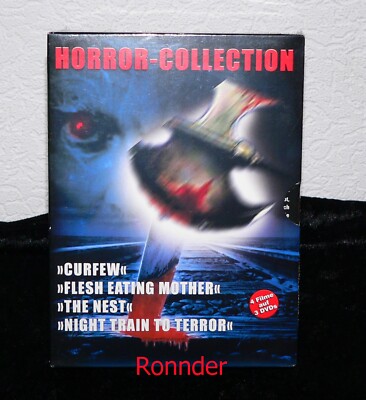 Horror-Collection DVD - 4 Filme auf 3 DVDs - 3 Disc - Neu & OVP